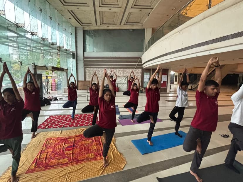 Yoga & Wellness Sessions - Regular yoga and mindfulness activities to improve focus and confidence